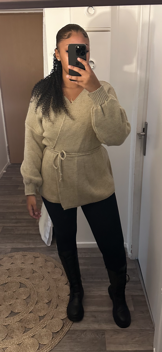 Gilet avec ceinture