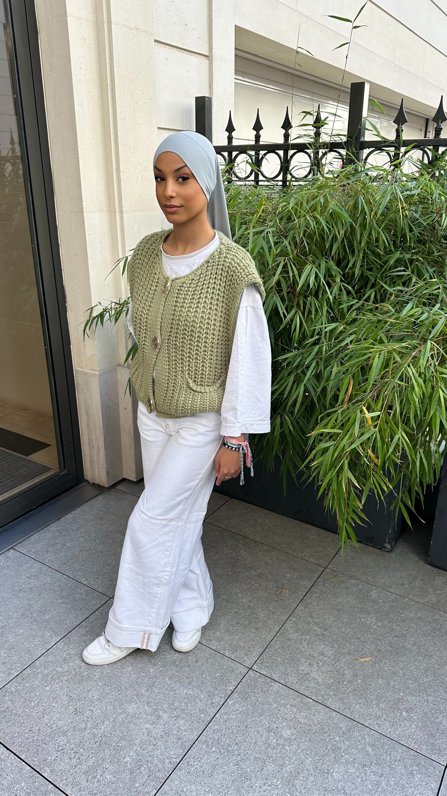Pull sans manche Katia