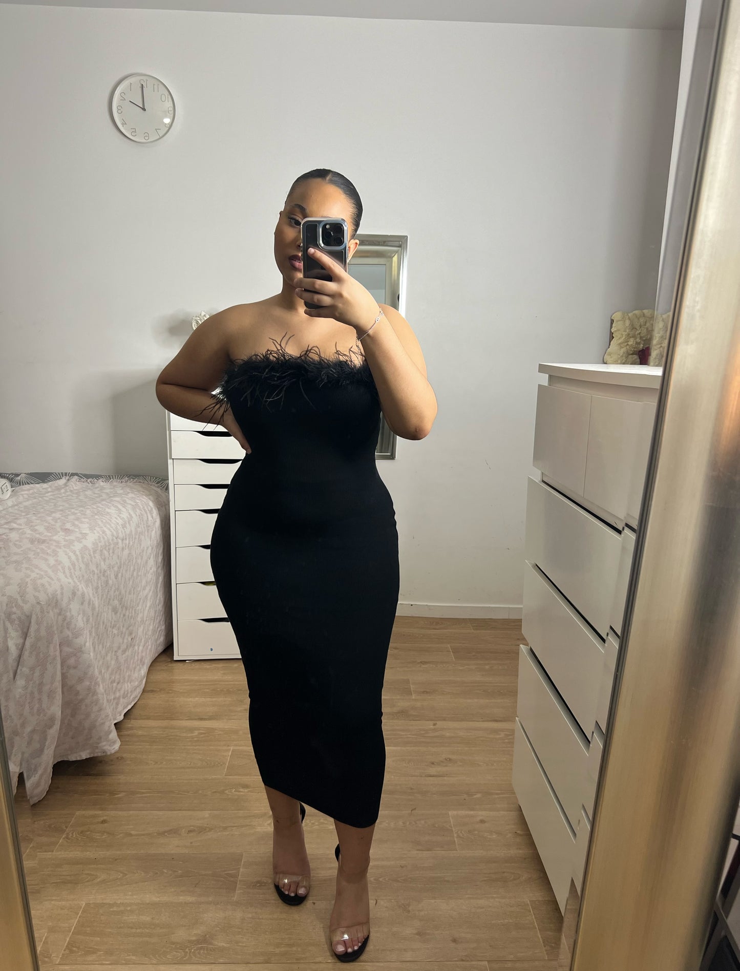 Robe plume Myl