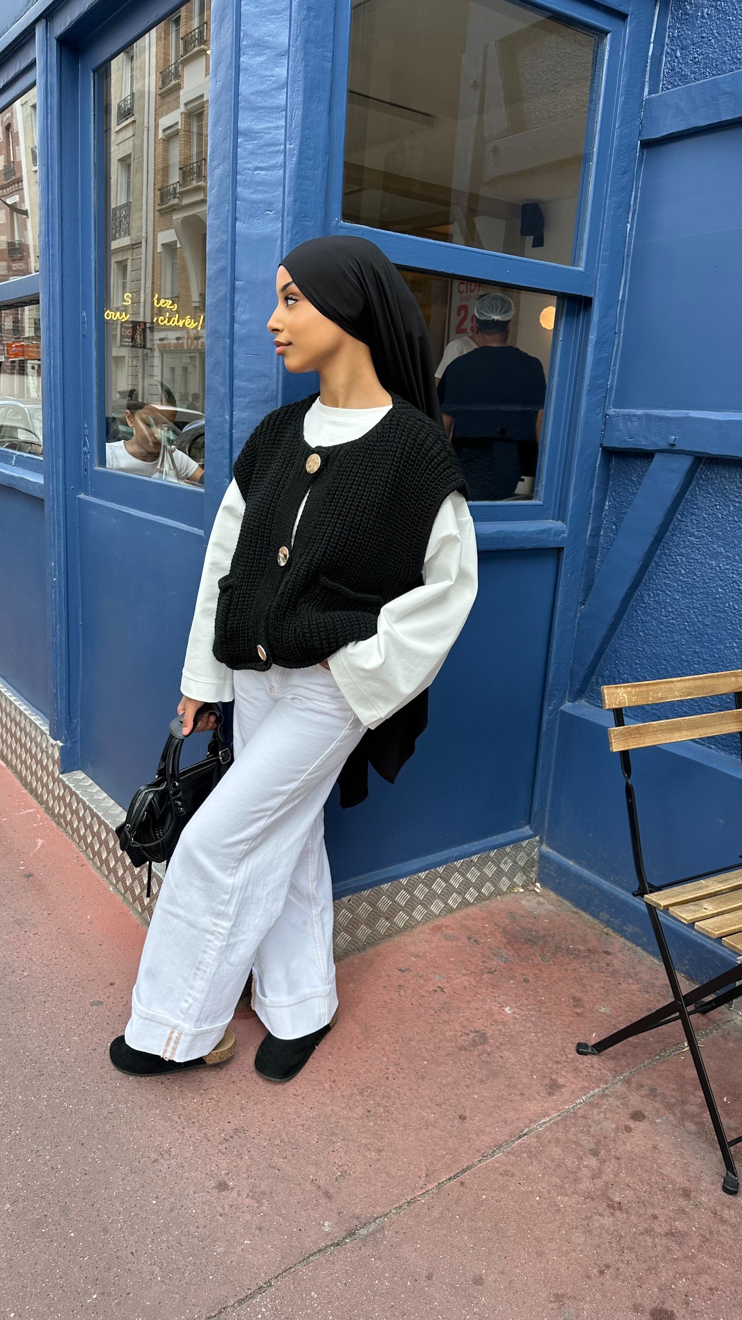 Pull sans manche Katia