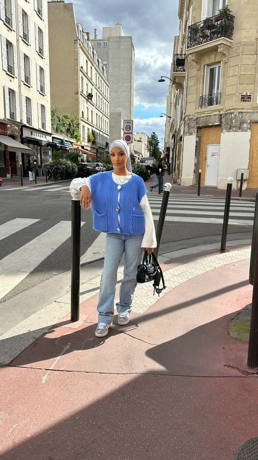 Pull sans manche Katia