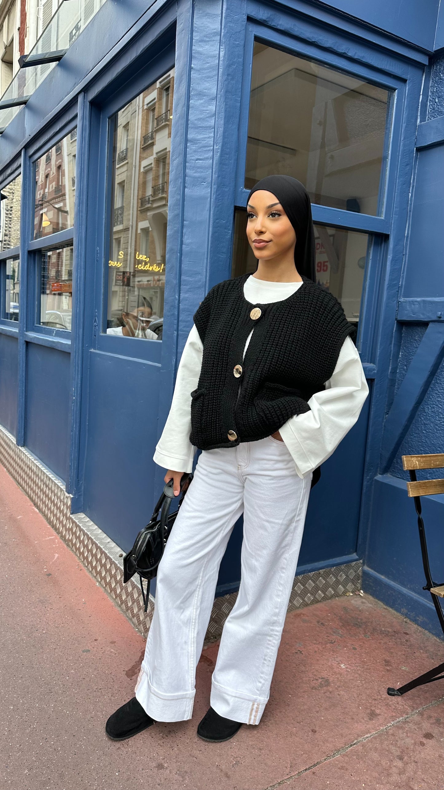 Pull sans manche Katia